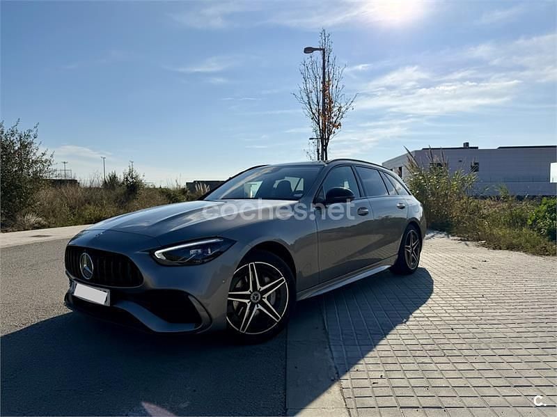 Beige Usado 2023 Mercedes C300e Familiar | 42.500 € (Precio justo) - Imagen 1/4