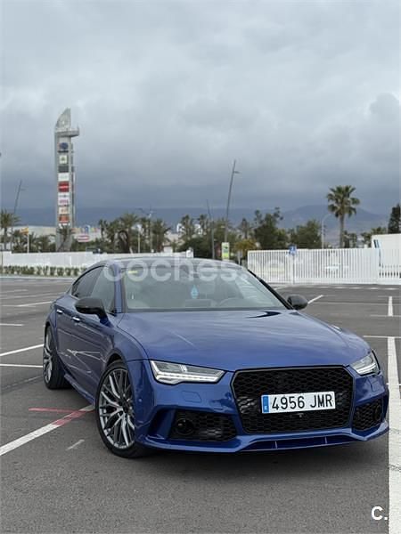 Usado Audi A7 Sportback S-Line 320 CV (235 kW) 2016 Azul Utilitario