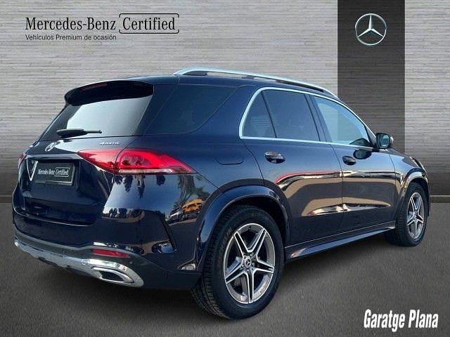 Usado Mercedes GLE300 AMG line 245 CV (180 kW) 2019 Azul cavansita