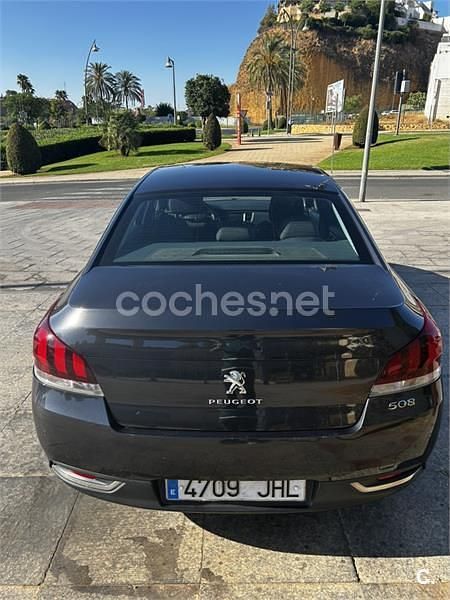 Usado Peugeot 508 Active 150 CV (110 kW) 2018 Negro Berlina