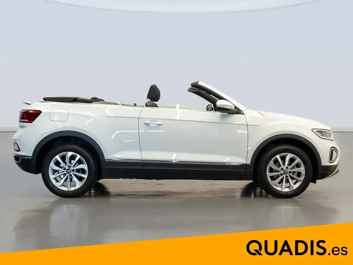Usado VW T-Roc Cabriolet Style 150 CV (110 kW) 2023 Blanco Descapotable