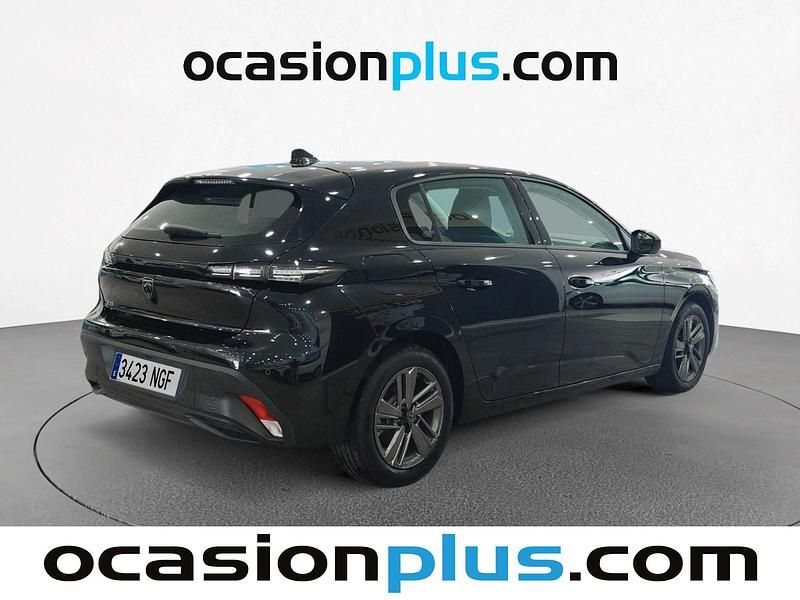 Usado Peugeot 308 Active 131 CV (96 kW) 2024 Negro Utilitario
