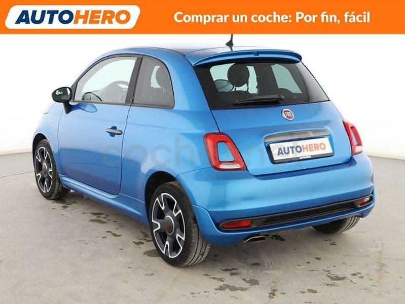 Usado Fiat 500S S 69 CV (50 kW) 2018 Azul Berlina