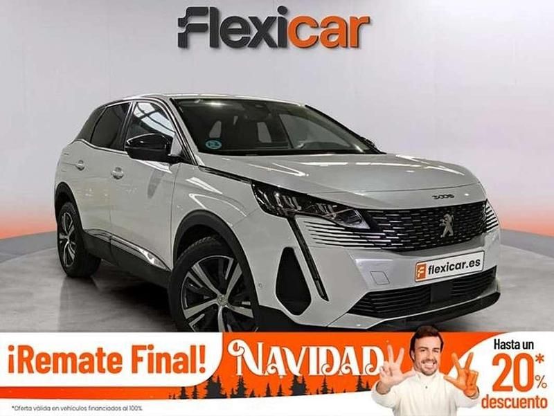 Blanco Usado 2021 Peugeot 3008 Allure Monovolumen | 16.290 € (Buen precio) - Imagen 1/4