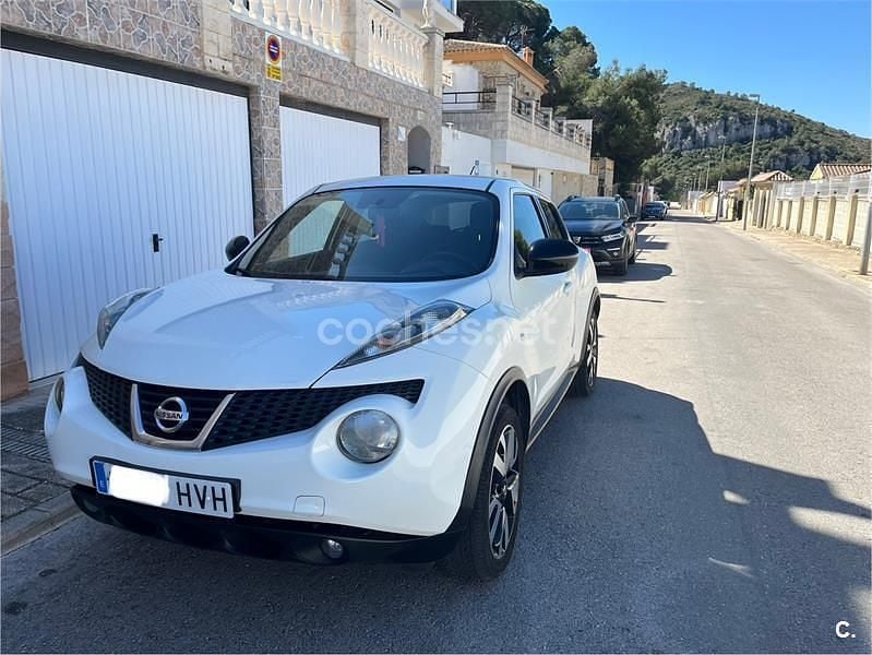 Brugt Nissan Juke Acenta 110 HK (80 kW) 2014 Hvid SUV