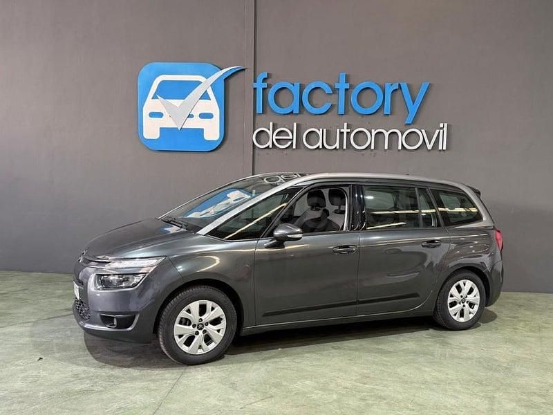 Usado Citroën Grand C4 Picasso Feel 120 CV (88 kW) 2015 Gris / plata Monovolumen