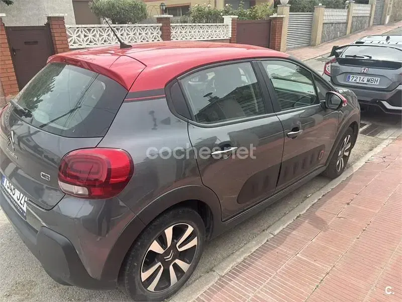 Usado Citroën C3 Feel 68 CV (50 kW) 2017 Gris / plata Berlina