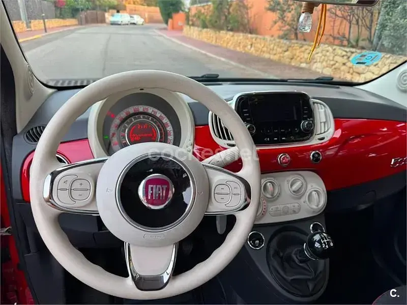 Usado Fiat 500 Pop 69 CV (50 kW) 2016 Rojo Berlina