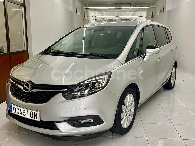 Gris / plata Usado 2018 Opel Zafira Excellence Monovolumen | 12.475 € (Buen precio) - Imagen 1/4
