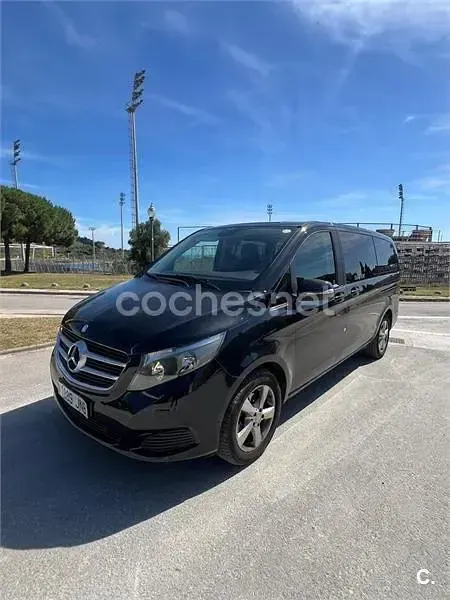 Usado Mercedes V220 Exclusive 163 CV (119 kW) 2016 Negro Monovolumen