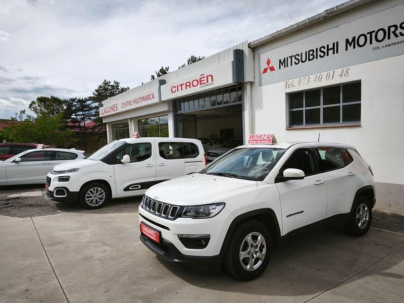 Blanco Usado 2021 Jeep Compass Longitude SUV | 18.900 € (Precio justo) - Imagen 1/4