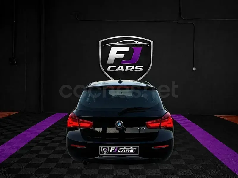 Usado BMW 116 109 CV (80 kW) 2016 Negro Utilitario