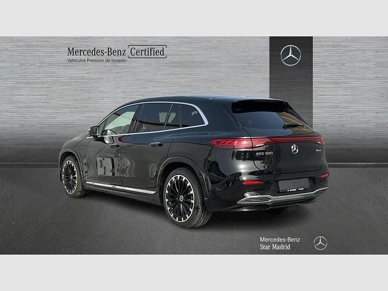Usado Mercedes EQS580 AMG line 400 kW (544 CV) 2023 Negro SUV
