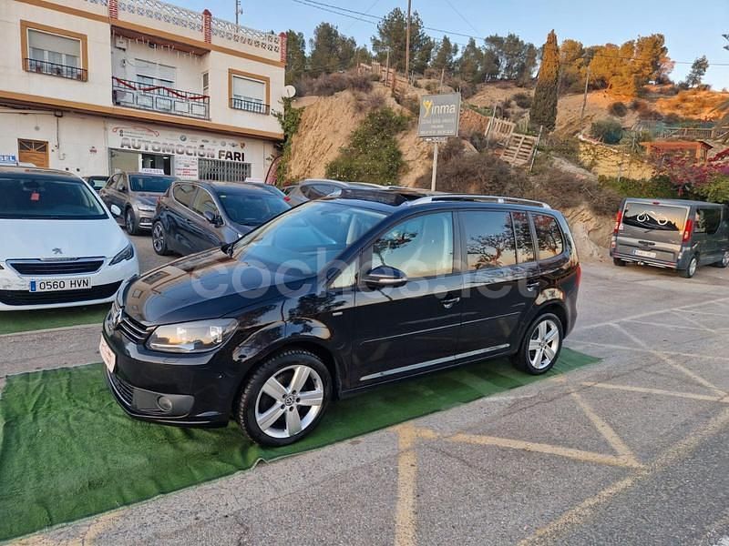 Negro Usado 2014 VW Touran Advance Monovolumen | 12.900 € (Un poco caro) - Imagen 1/4