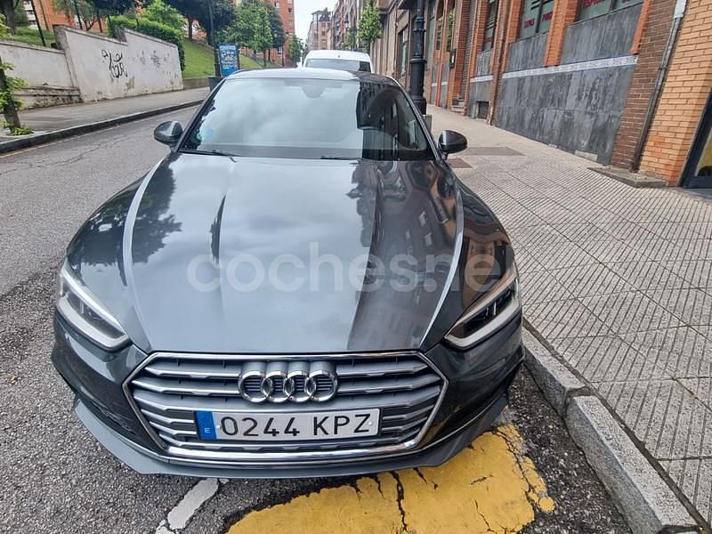 Usado Audi A5 S-Line 252 CV (185 kW) 2018 Gris / plata Coupe