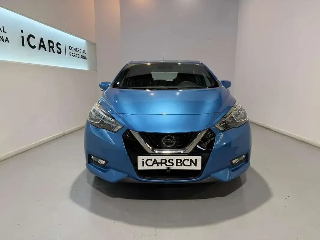 Usado Nissan Micra Acenta 73 HP (53 kW) 2018 Azul Citadino