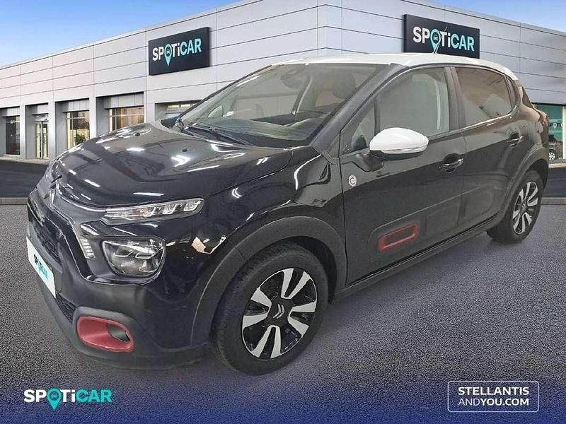 Usado Citroën C3 99 CV (72 kW) 2021 Negro Utilitario