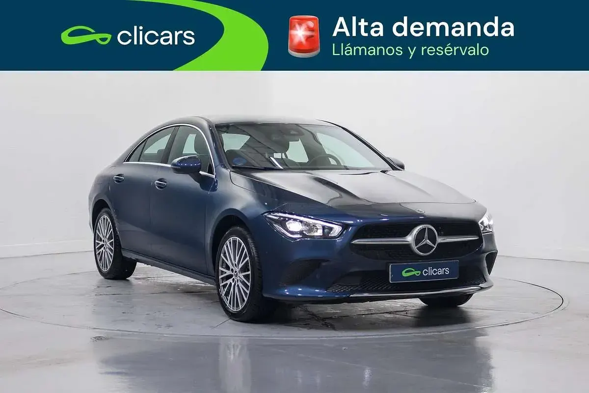 Usado Mercedes CLA250e 160 CV (117 kW) 2022 Azul Coupe