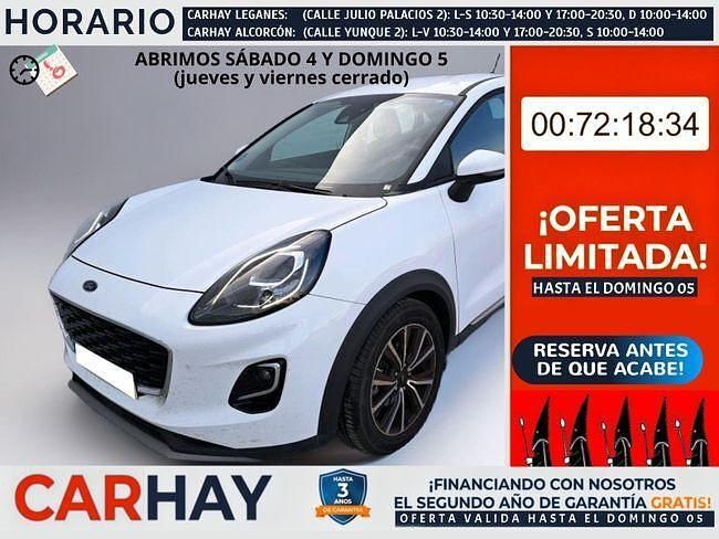 Usado Ford Puma Titanium 125 CV (91 kW) 2022 Blanco SUV