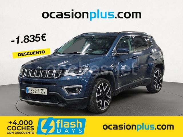 Azul Usado 2021 Jeep Compass Limited SUV | 19.590 € (Precio justo) - Imagen 1/4