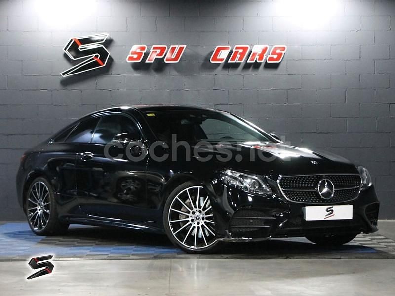 Negro Usado 2018 Mercedes E300 Coupe | 39.800 € (Precio justo) - Imagen 1/4