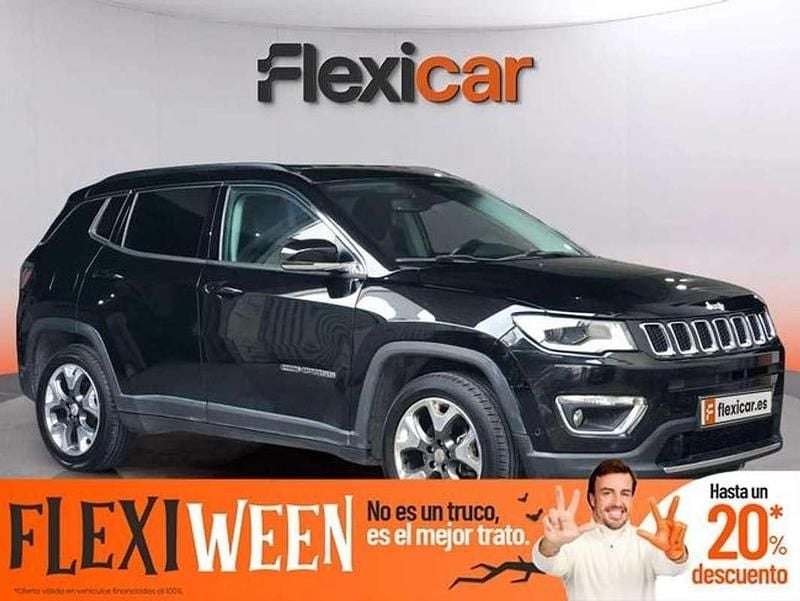 Negro Usado 2021 Jeep Compass Sport SUV | 15.990 € (Buen precio) - Imagen 1/4