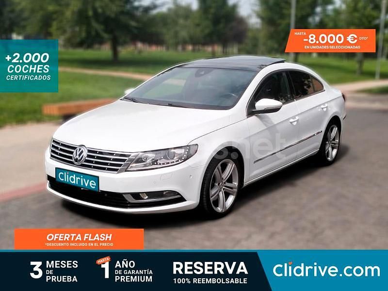 Blanco Usado 2014 VW CC R-line BlueMotion Berlina | 13.990 € (Precio justo) - Imagen 1/3