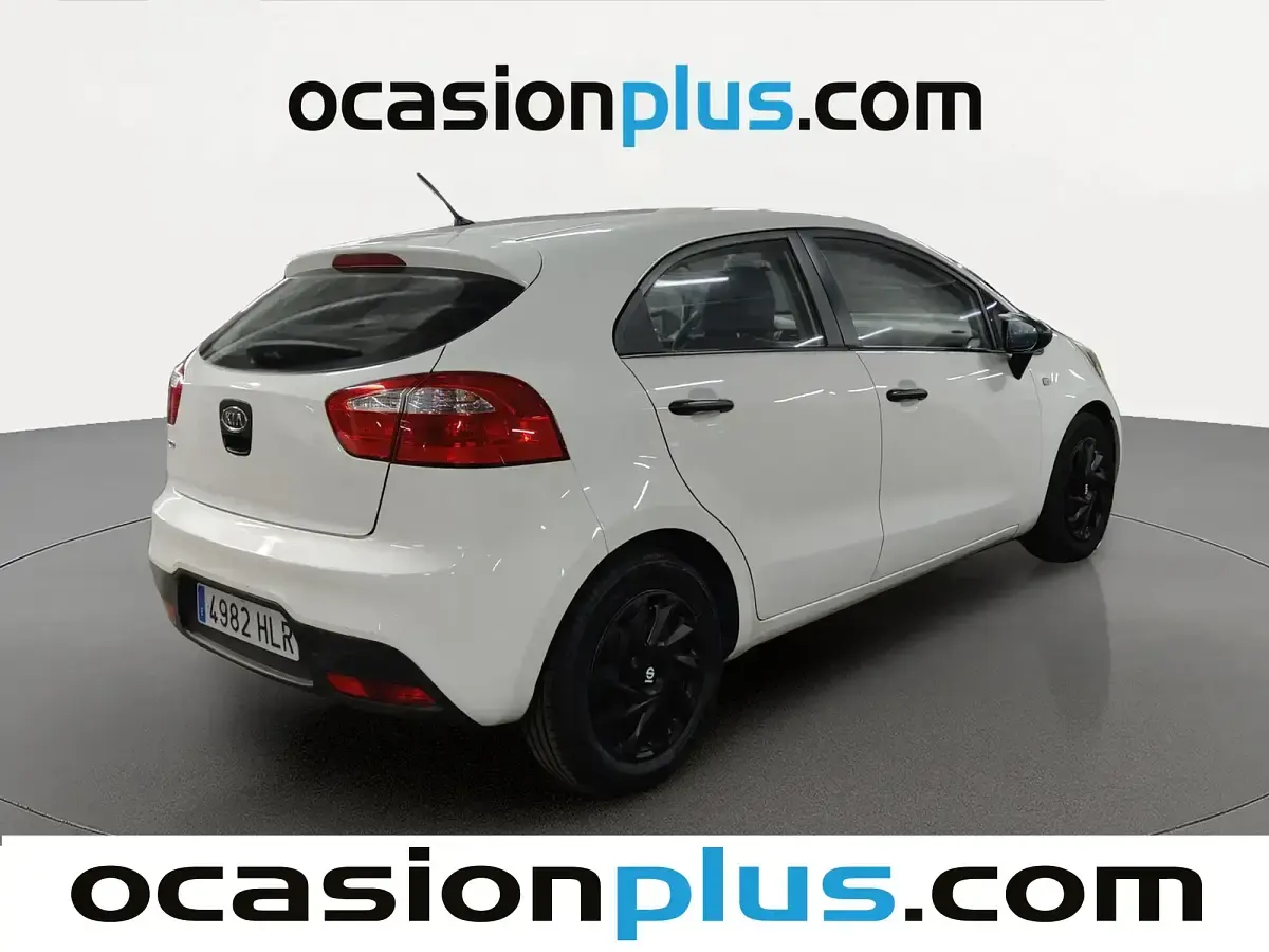 Usado Kia Rio 86 CV (63 kW) 2012 Blanco Utilitario