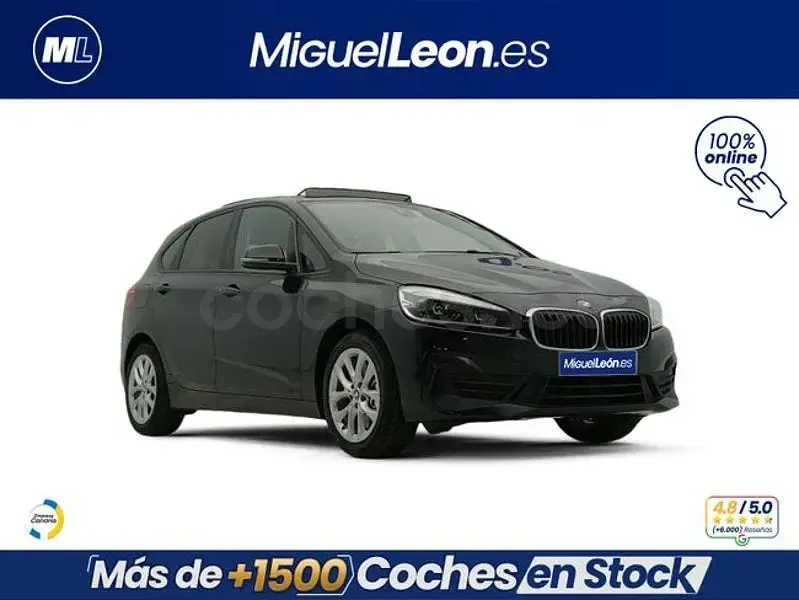 Usado BMW 225 Active Tourer Performance 220 CV (161 kW) 2022 Negro Monovolumen