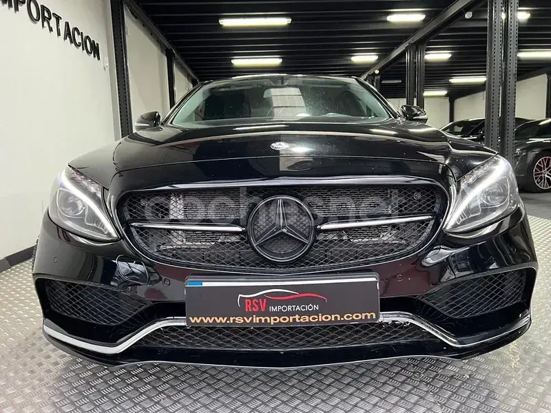 Occasion Mercedes C250 AMG line 211 PK (155 kW) 2015 Zwart Stationwagen