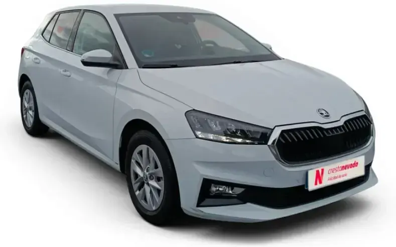 Usado Skoda Fabia Selection 80 CV (58 kW) 2024 Blanco Utilitario