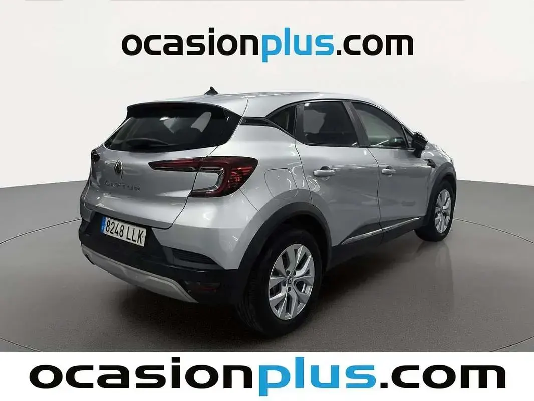 Usado Renault Captur Intens 101 CV (74 kW) 2020 Gris SUV