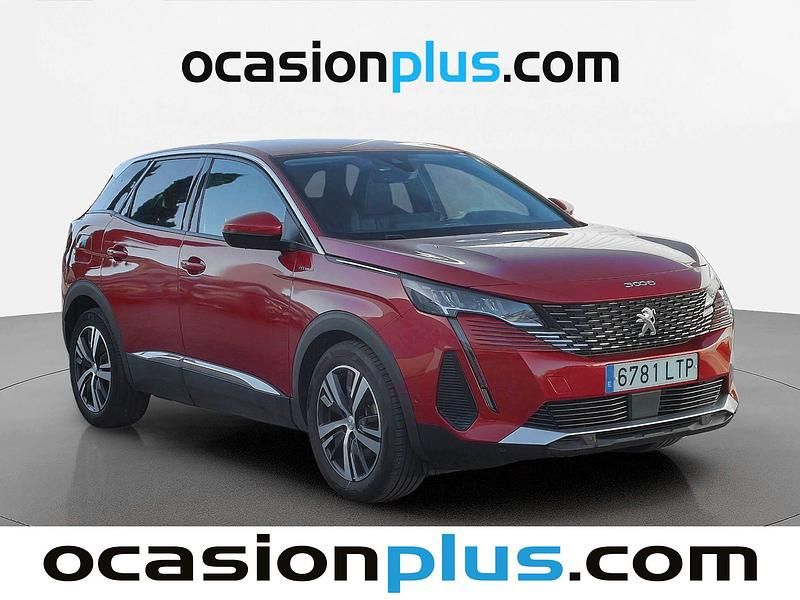 Brugt Peugeot 3008 Allure 299 HK (219 kW) 2021 Rød SUV