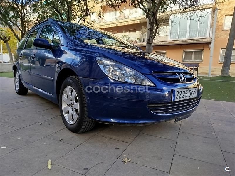 Azul Usado 2006 Peugeot 307 Familiar | 1800 € (Buen precio) - Imagen 1/4