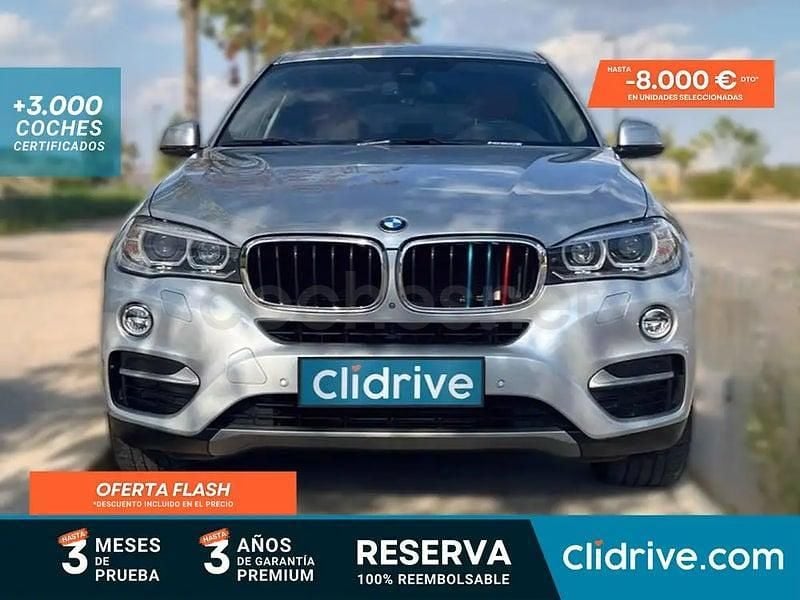 Usado BMW X6 258 CV (189 kW) 2014 Gris / plata SUV
