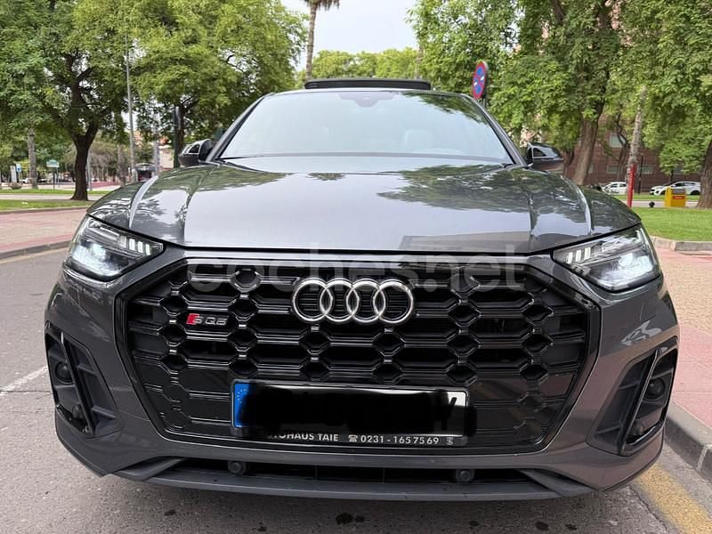 Beige Usado 2022 Audi SQ5 Sport SUV | 51.900 € (Un poco caro) - Imagen 1/4