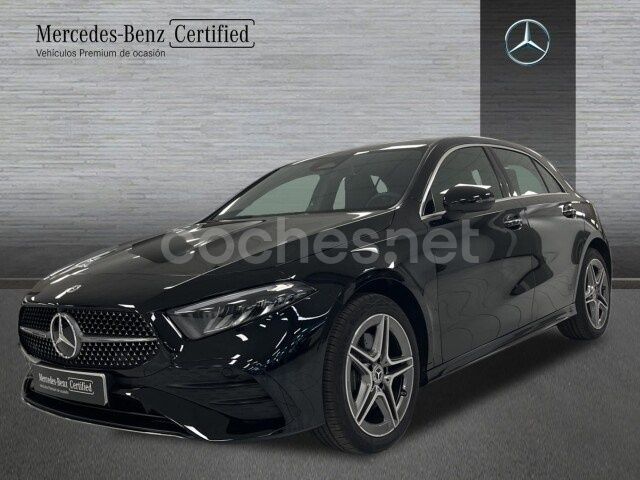 Negro Usado 2024 Mercedes A250 AMG line Berlina | 38.300 € (Precio justo) - Imagen 1/4