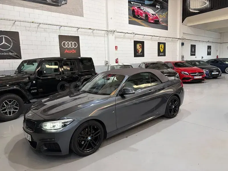 Usado BMW 218 136 CV (100 kW) 2021 Gris / plata Descapotable