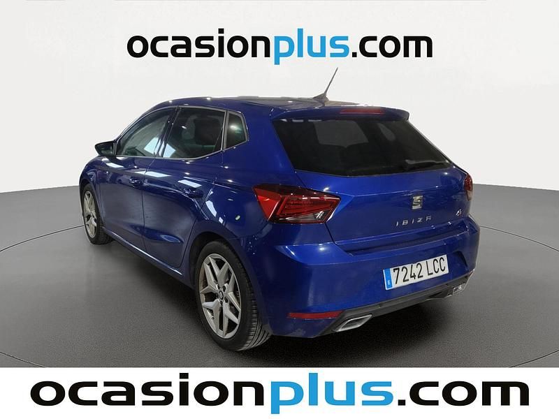 Usado Seat Ibiza FR 115 CV (84 kW) 2019 Azul Utilitario