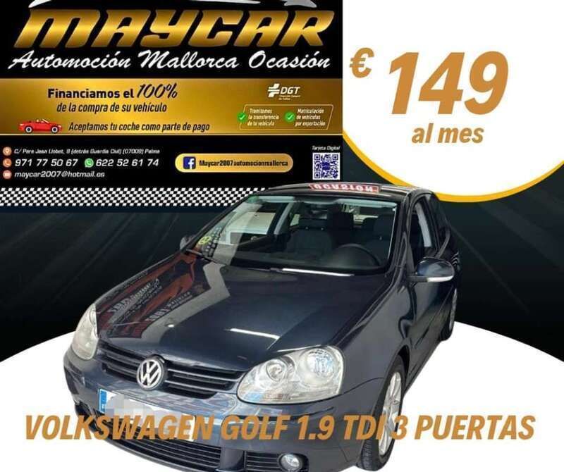 Gris Usado 2006 VW Golf V Sportline Utilitario | 5695 € (Precio justo) - Imagen 1/4