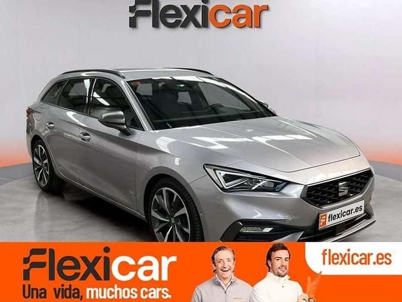 Gris Usado 2021 Seat Leon FR Familiar | 17.490 € (Super precio) - Imagen 1/4