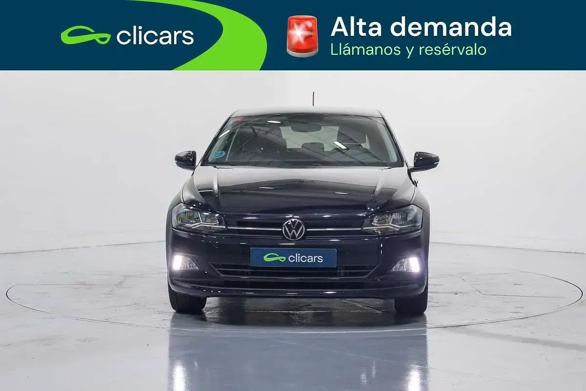 Usado VW Polo Advance 95 CV (69 kW) 2021 Negro Utilitario