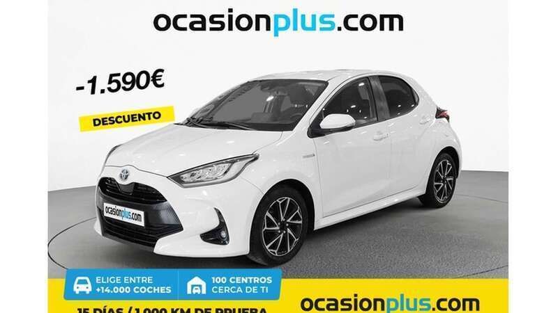 Blanco Usado 2021 Toyota Yaris Hybrid Business Edition Utilitario | 15.900 € (Precio justo) - Imagen 1/4