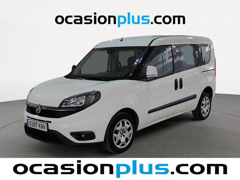Blanco Usado 2018 Fiat Doblò Easy Monovolumen | 11.810 € (Precio justo) - Imagen 1/4