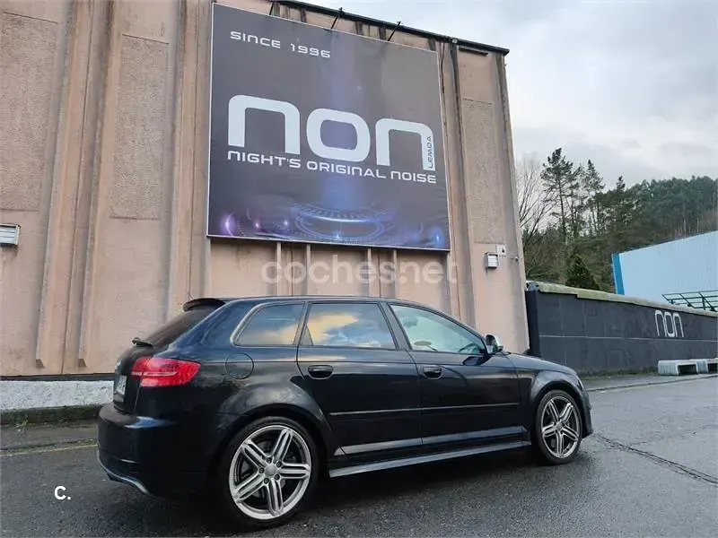 Usado Audi S3 265 CV (194 kW) 2009 Negro Utilitario