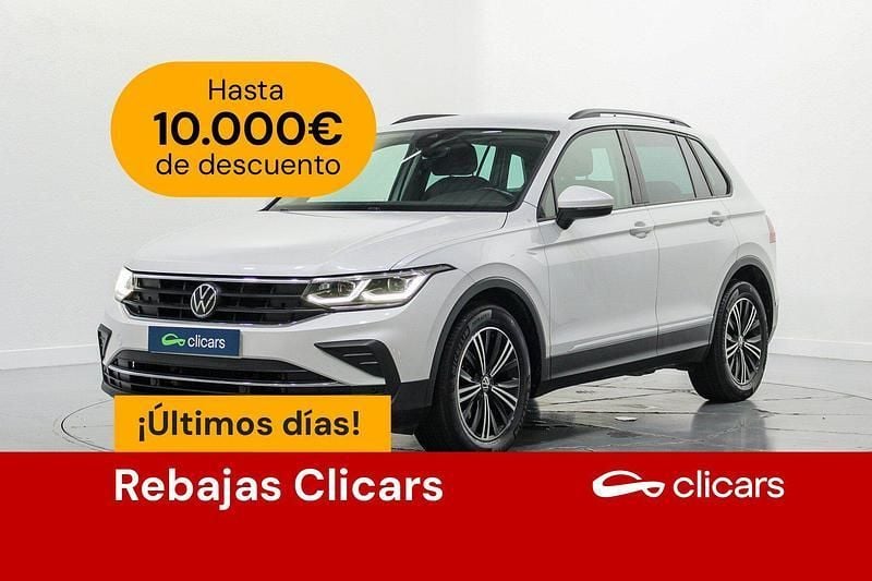 Blanco Usado 2023 VW Tiguan Life SUV | 26.990 € (Buen precio) - Imagen 1/4