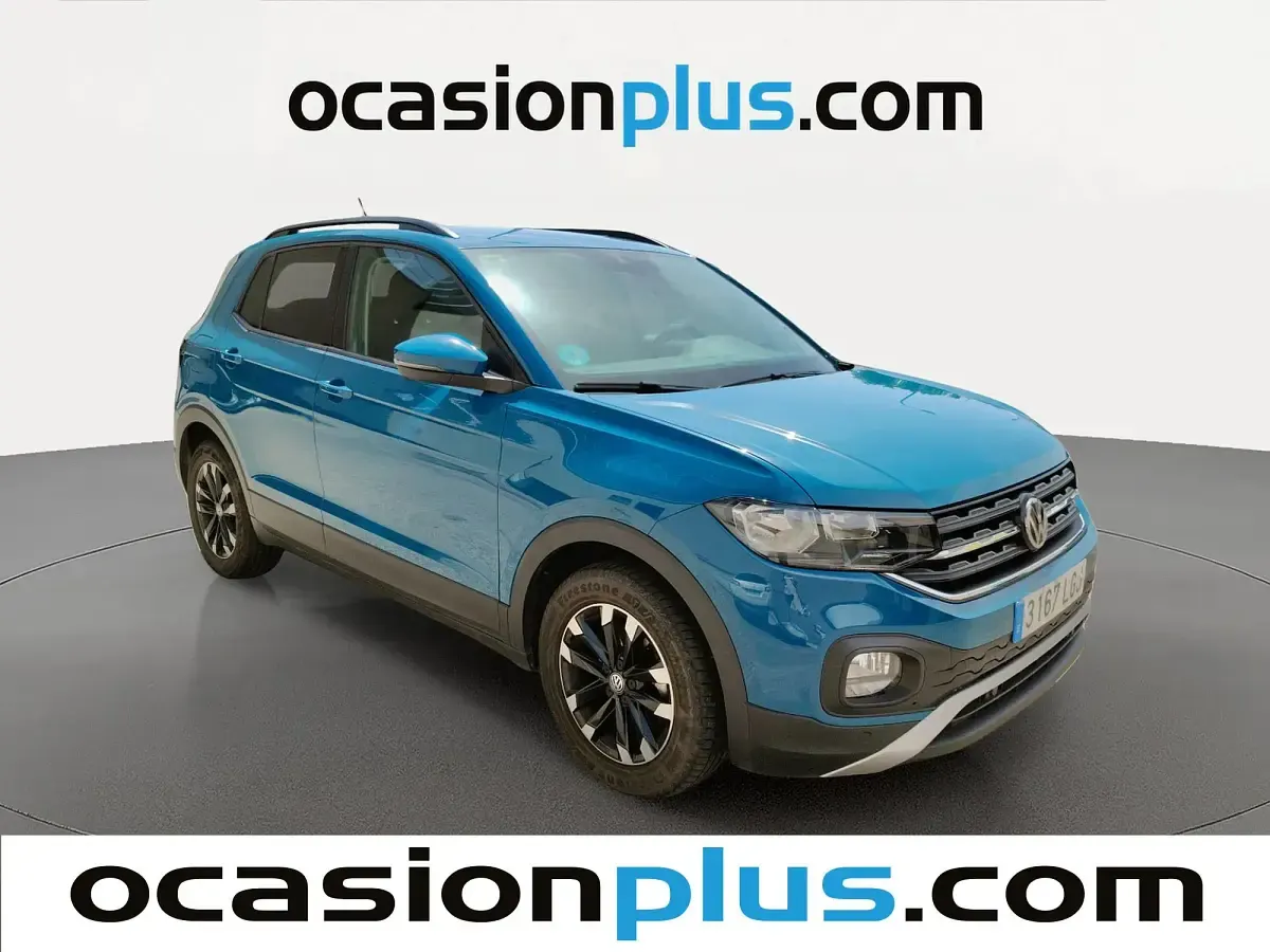 Usado VW T-Cross Advance 116 CV (85 kW) 2020 Azul SUV