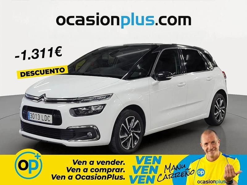 Usado Citroën C4 Feel 130 HP (95 kW) 2019 Branco Monovolume