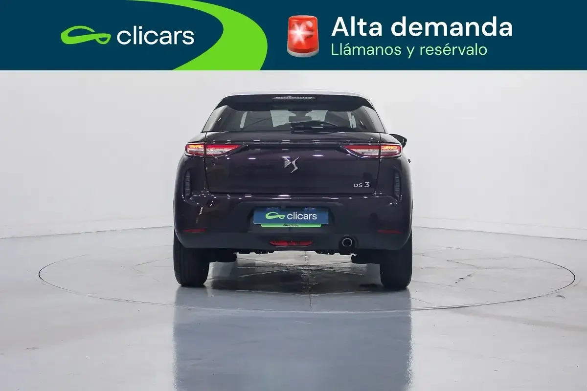 Usado DS Automobiles DS3 Crossback So Chic 110 CV (80 kW) 2020 Negro SUV