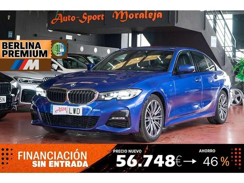 Usado BMW 318 Sport Line 150 CV (110 kW) 2022 Azul Berlina